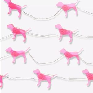 VS PINK Dog Lights String LED NEW In Box